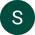 Letter S icon in green circle