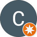 Profile icon with C and star