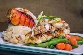 tailfins waterfront grill crab island lobster local food